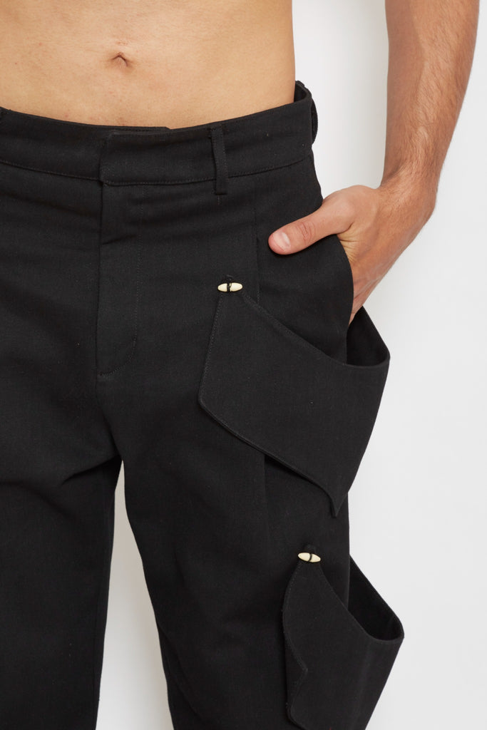 Armado: Black Denim Pants